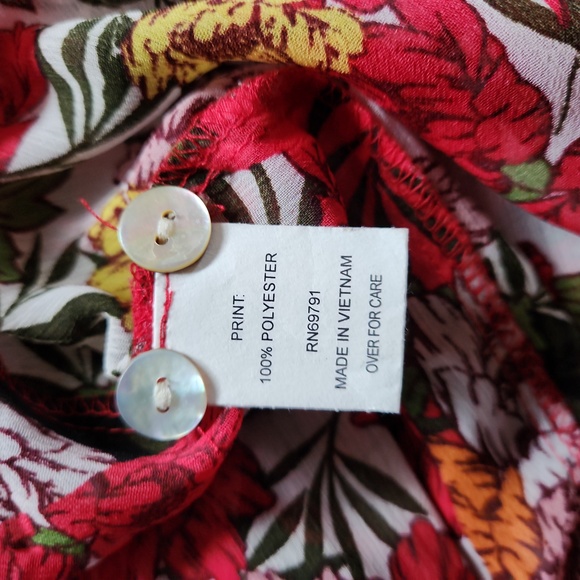 Figueroa & flower Floral Chiffon Dress - Picture 6 of 8